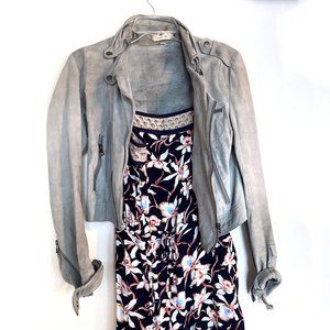 Anthropologie Floral Jumpsuit